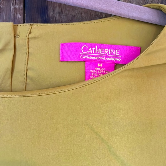 Mustard Yellow Ruffled Sleeve Cotton Top - Picture 4 of 5